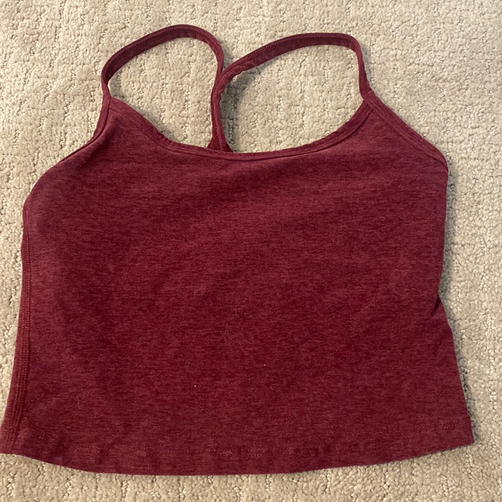COPY - Beyond Yoga SpaceDye Slim Racerback Cropped Tank